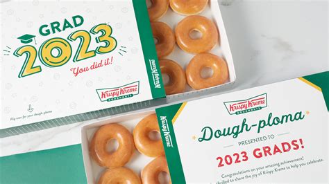 krispy kreme free graduation donuts 2023
